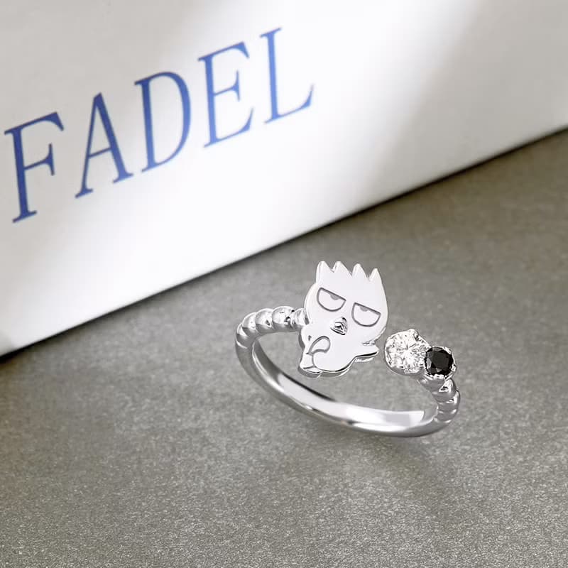 Small Gift for U系列-Bad Badz-mar 酷企鵝禮物純銀戒指