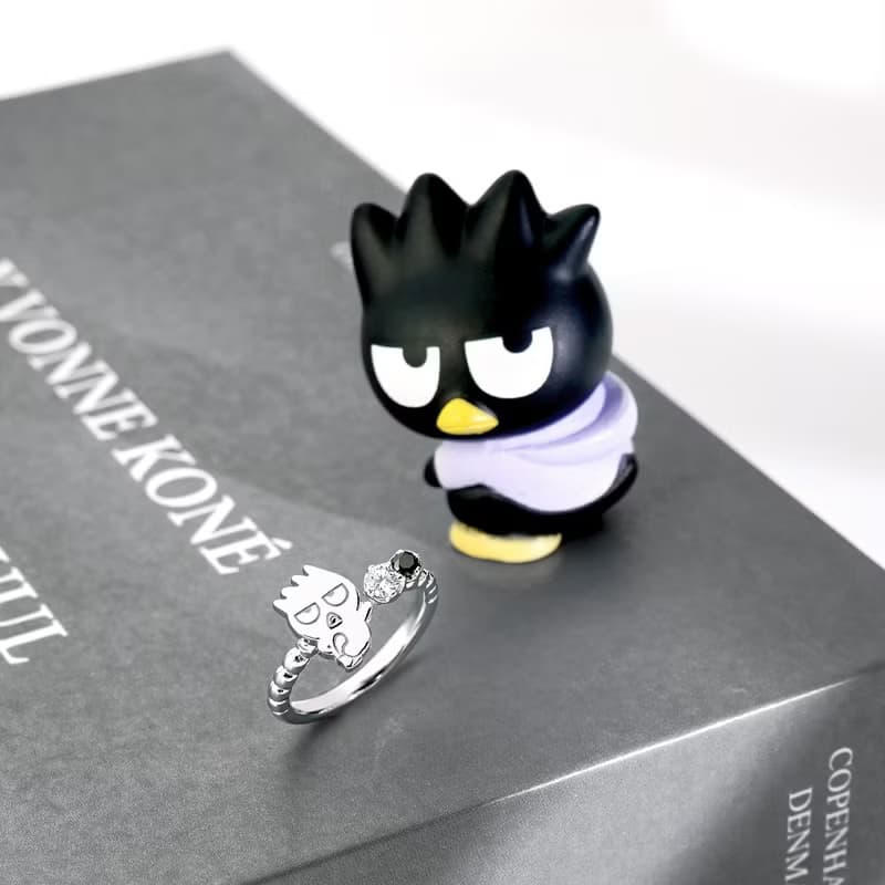 Small Gift for U系列-Bad Badz-mar 酷企鵝禮物純銀戒指