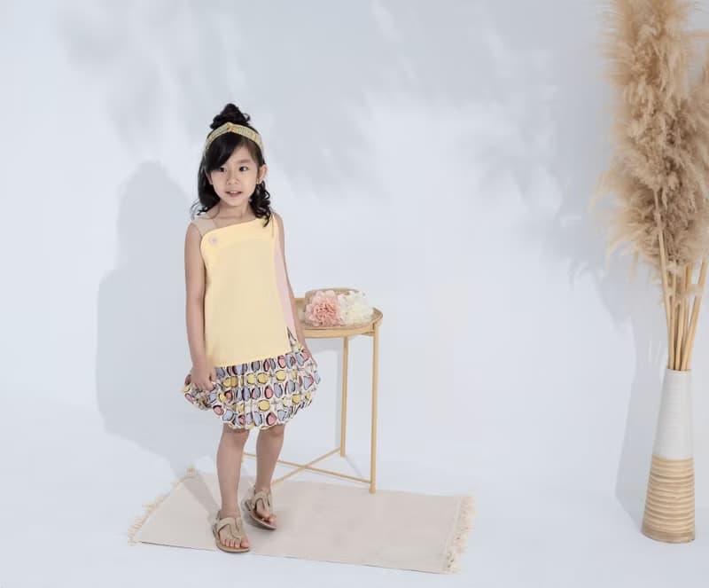 泡泡小圓裙(白)