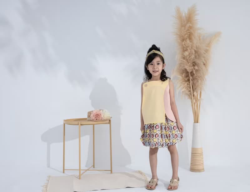 泡泡小圓裙(白)