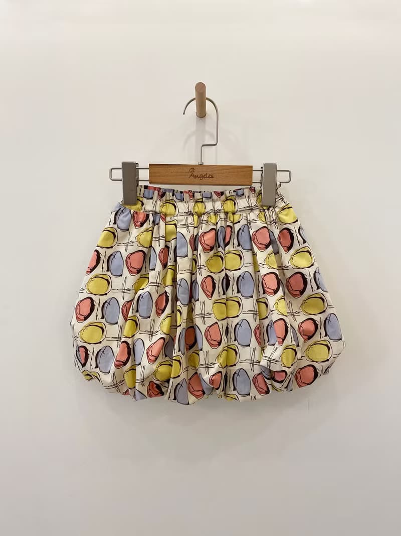 泡泡小圓裙(白)