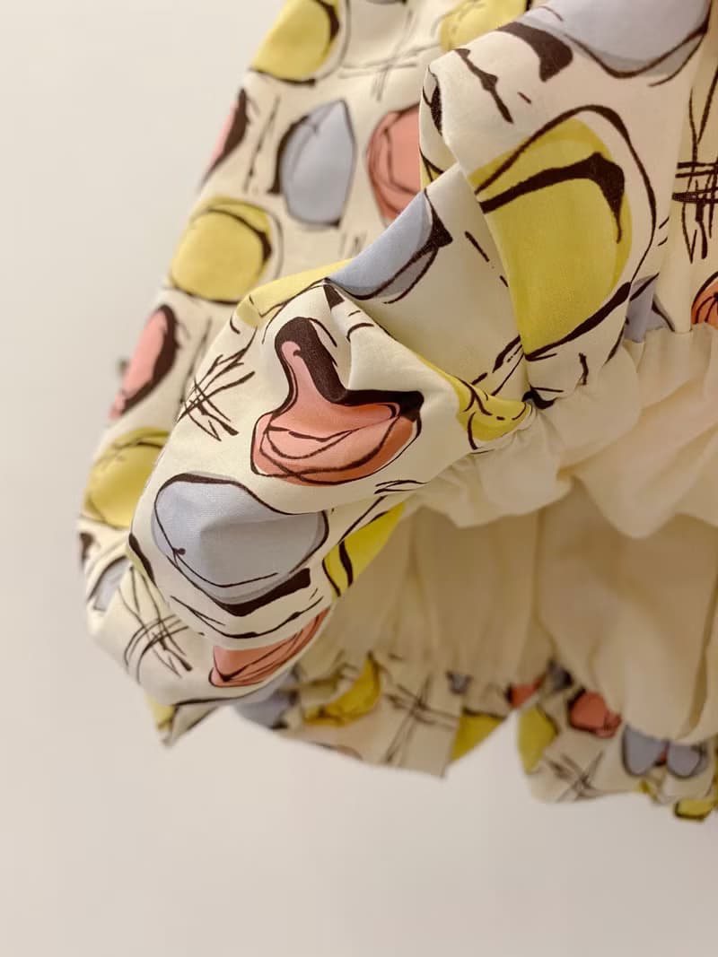 泡泡小圓裙(白)