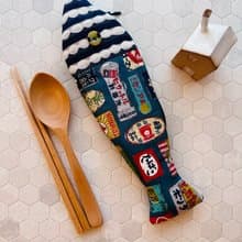 我家有條魚。餐具環保袋(含餐具) 101923A