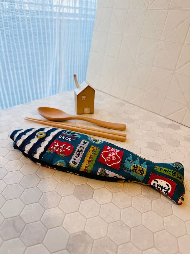 我家有條魚。餐具環保袋(含餐具) 101923A