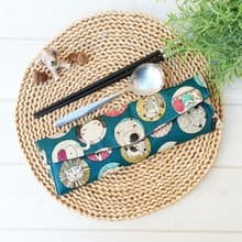 【防水餐具袋】動物剪影 / 可展開清洗