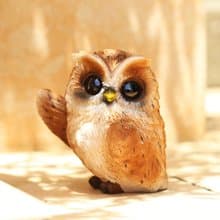 デバリエ mo04 みみずくの置物 ミミズク フクロウの置物 フクロウ レジン製 父の日 ギフト かわいい 誕生日プレゼント