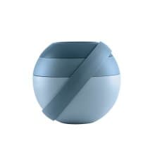 圓筒多層附餐具造型便當盒-共3色