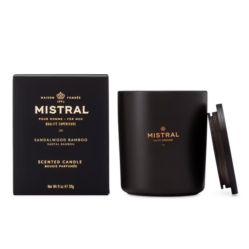Mistral - 經典檀香 香氛蠟燭 / 居家室內芳香 / 無毒精油蠟燭