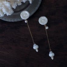 遺落在晨曦裡 14KGF 耳環 / 耳夾