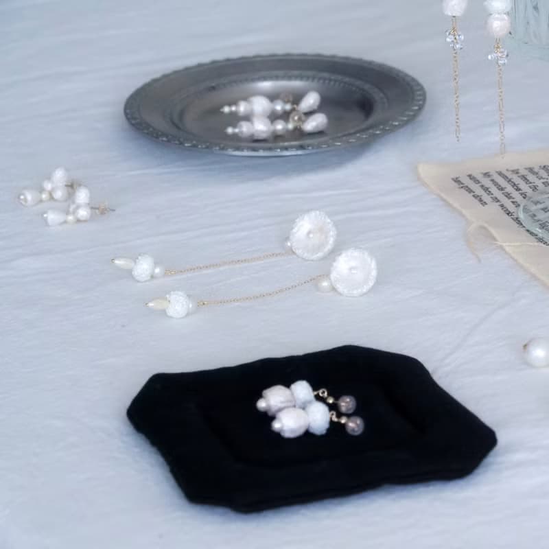 遺落在晨曦裡 14KGF 耳環 / 耳夾