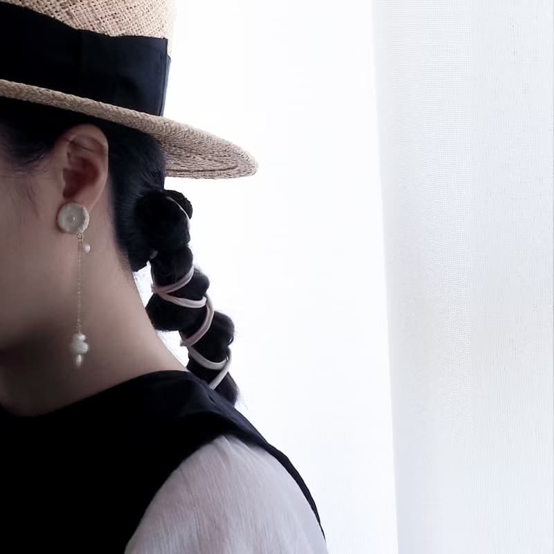 遺落在晨曦裡 14KGF 耳環 / 耳夾