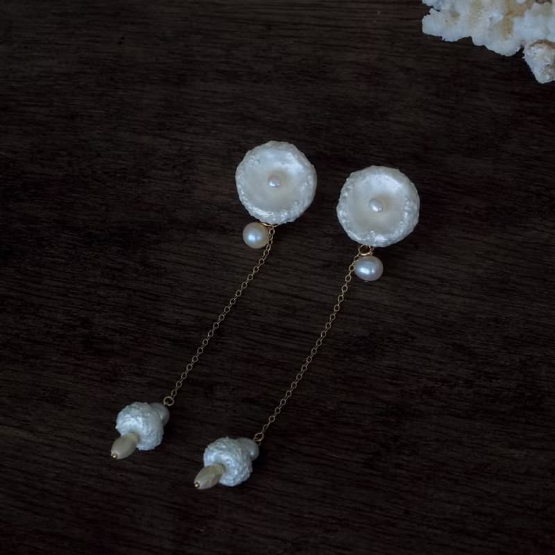 遺落在晨曦裡 14KGF 耳環 / 耳夾