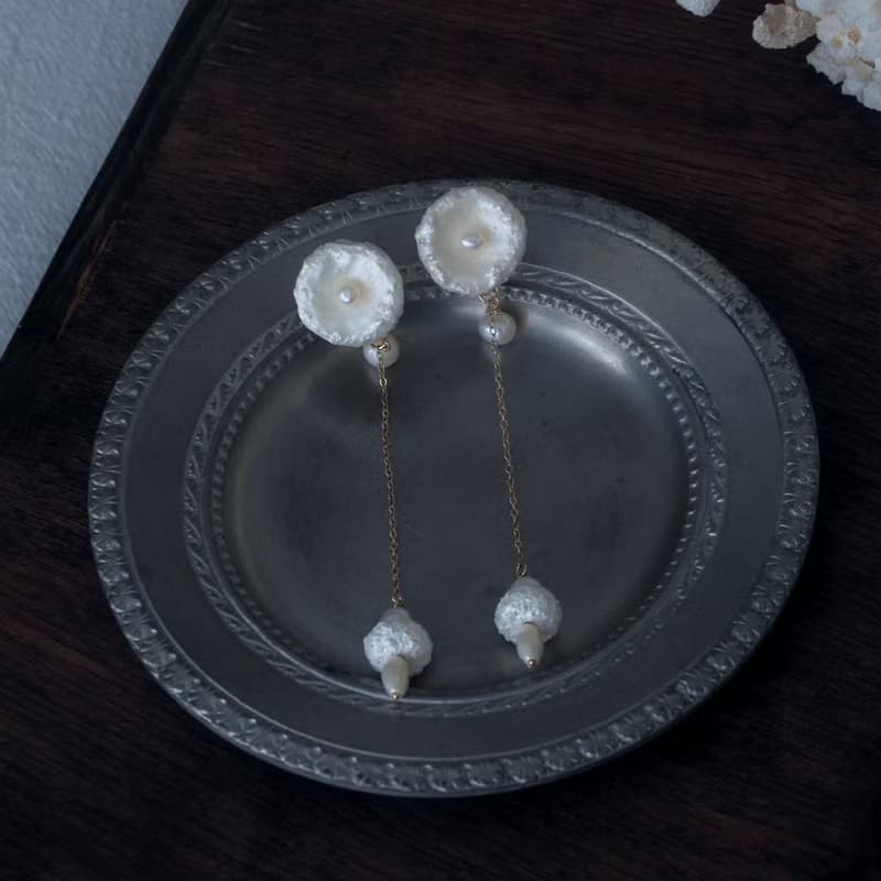 遺落在晨曦裡 14KGF 耳環 / 耳夾