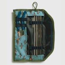United by Blue 防潑水餐具收納包組 Utensil Kit 211-印花淺藍