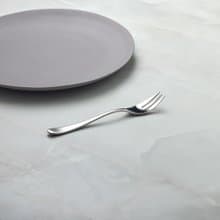 日本山崎金屬 - AQUATIQUE系列 - 霧面不鏽鋼點心叉  (137 mm)