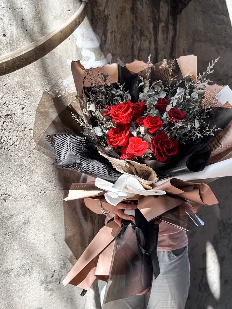 【遇見恆久】浪漫愛情永生玫瑰大花束 共3款 限自取