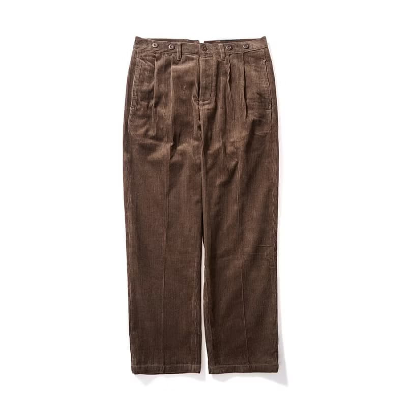 French Corduroy Trousers - 咖啡色 Brown