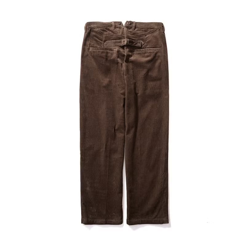French Corduroy Trousers - 咖啡色 Brown