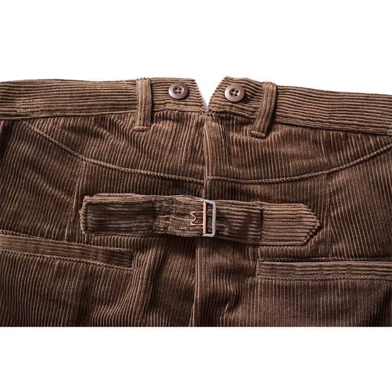 French Corduroy Trousers - 咖啡色 Brown