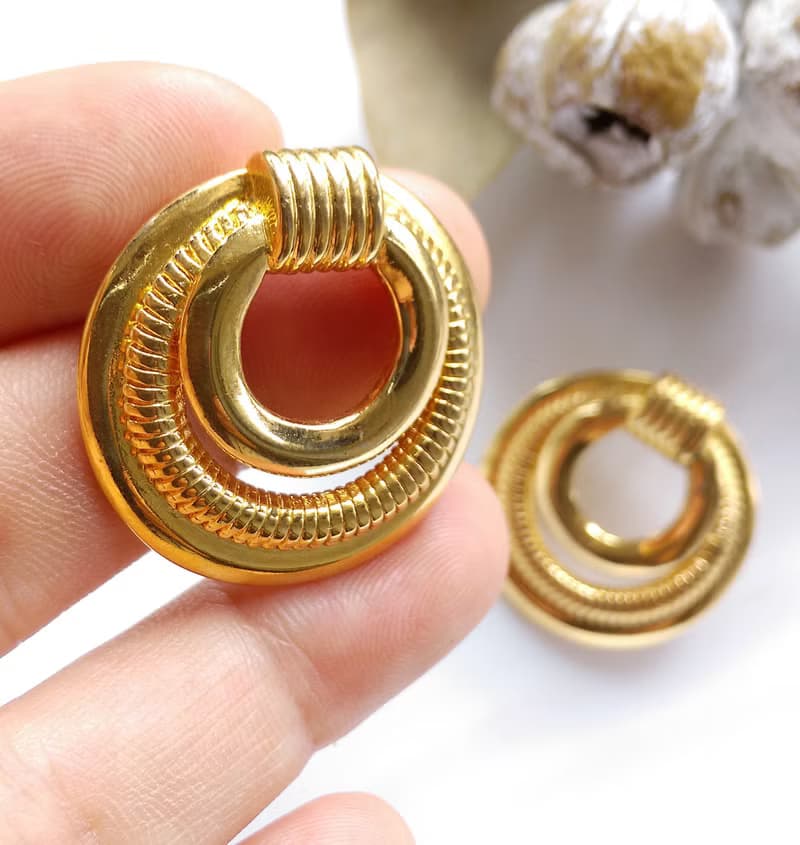 Vintage Jewelry 西洋古董飾品 Premier Designs 摩登 針式耳環