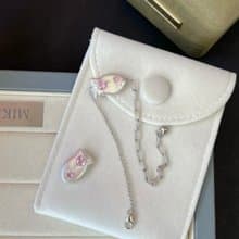 YuanPearl天然巴洛克小魚形狀珍珠手鍊設計款純銀手鍊