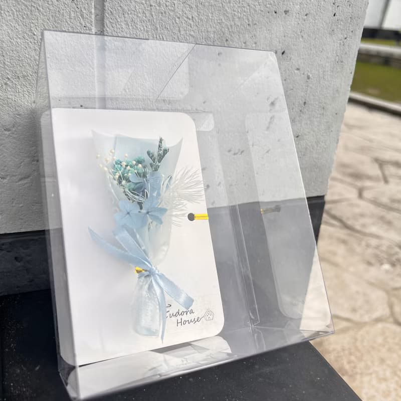 尤朵拉小屋 迷你花束卡片 畢業季、情人節