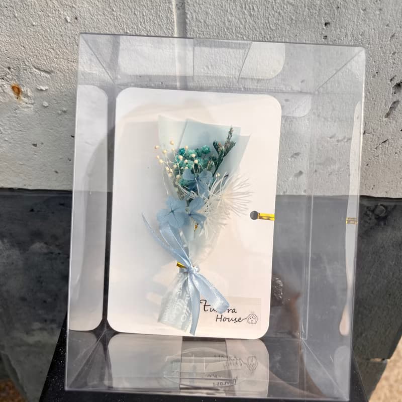 尤朵拉小屋 迷你花束卡片 畢業季、情人節