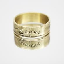 Belgium Coin Ring 5 francs 1986-1993 coin rings for men coin rings for women