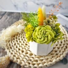 2F【擴香石乾燥桌花】婚禮小物/不凋花擴香石/伴娘禮