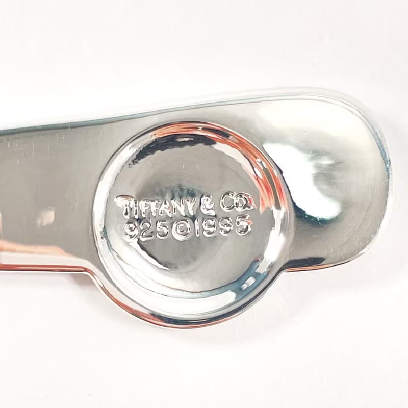 【日本直送 中古美品】ティファニー TIFFANY&Co. 食器 ベビースプーン ベースボール シルバー925 シルバー 新品仕上げ済み