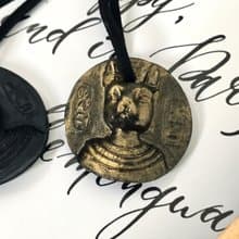 埃及文明系列 / 貓神貝斯特頭像 擴香石