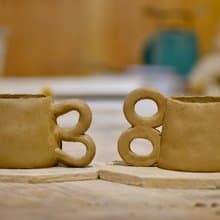 手捏陶杯體驗課 手捏陶 含上釉及燒窯費用 中興園區【1人成團】