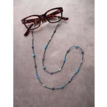 【Glasses Code】BlueGreen  2way グラスコード ネックレス兼用 眼鏡ホルダー
