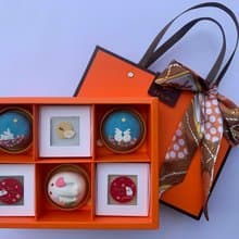 中秋節送禮玉兔禮盒  6入組