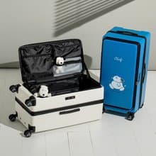 【OLAF歐拉夫】29吋可擴充上掀前開行李箱(2年保固/海關鎖)