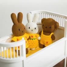 荷蘭進口Miffy【梵谷向日葵系列】Just Dutch授權正版鉤針米非兔