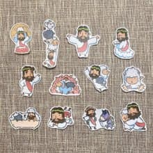 防水貼紙/行李箱貼/安全帽貼/筆電貼 -各種穌哥(12入)