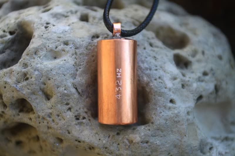 Orgonite Handmade Pendant - Tehotihuacan Cubit - 432hz Protection Frequencie - E