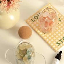 THE MOON 雙色水晶擴香杯