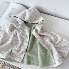 動物園Baby Zoo 手工嬰幼兒薄款斗篷 嬰兒禮物 彌月禮 週歲禮