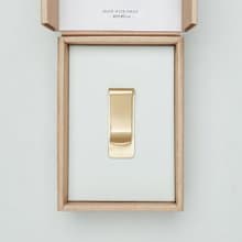 【情人節禮物】Brass Clip 黃銅鈔票夾