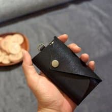 斜紋光亮黑  K3UP鑰匙包 //新居小禮
