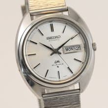 SEIKO LORDMATIC  男性用腕時計 23J Silver Dial 自動巻 Automatic Date Ref.5606-7150 手錶 古董錶