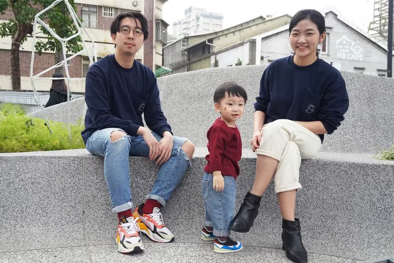 長頸鵝刺繡親子上衣 小孩款