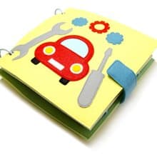 Transport cloth book, gift for toddler