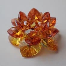 蓮花 擺件 SWAROVSKI ELEMENTS(施華洛世奇元素)