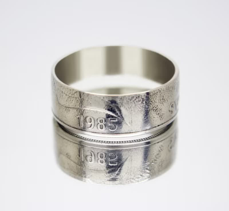 Philippines Coin Ring 1 piso 1983-1990 philippines peso ring filipino jewelry