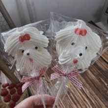 狗狗馬林糖 瑪爾濟斯 貴賓狗 雪納瑞 比熊 棒棒糖 婚禮小物 20入