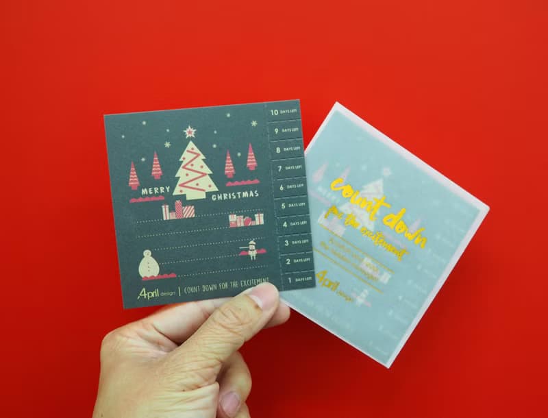 倒數卡-聖誕刮刮樂 Count Down Card - Christmas