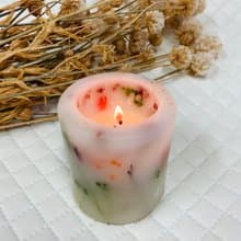 香氛 花草蠟燭 乾燥花 永生花 手工藝術蠟燭